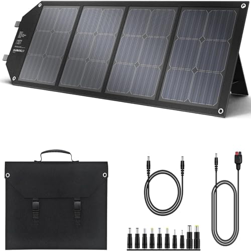 100W Portable Solar Panel Charger for Camping and Travel