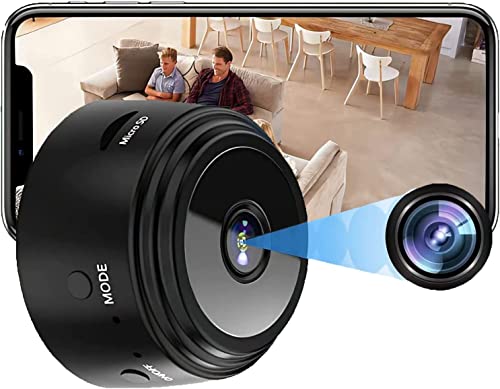 1080P Magnetic Spy Camera Hidden Camera, WiFi for Home Office Security,with Motion Detection Night Vision - Car Cameras Surveillance