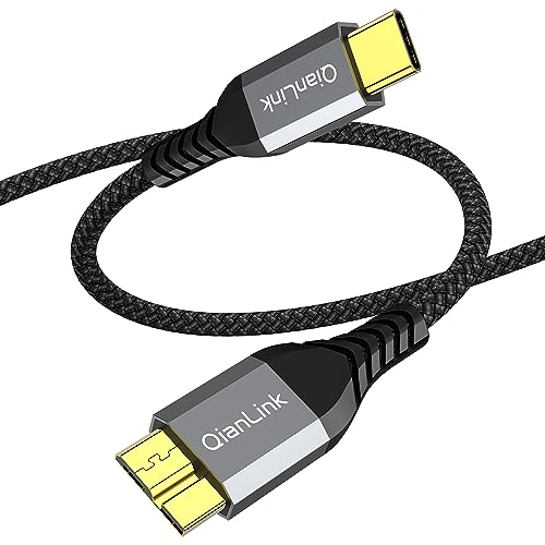 10Gbps Micro B to USB C Hard Drive Cable