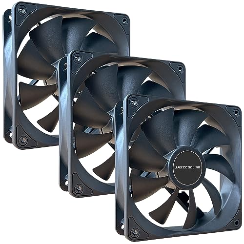 High Performance HL-120 PWM Fans 3-Pack for PC Cooling
