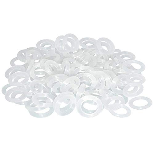 120Pcs Clear Rubber O-Ring Switch Dampeners