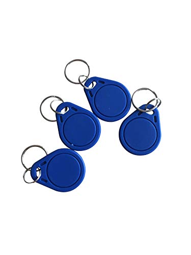 125khz RFID Writable rewritable T5577 fob tag for rfid writer (pack of 10) (Bluemould3)