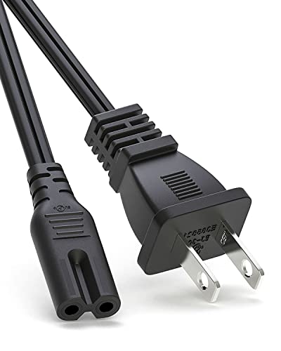 15Ft Power Cord for Gaming Consoles and Smart TVs