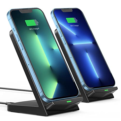 15W Fast Wireless Charger Stand [2 Pack]