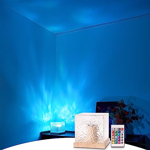 16 Color Ocean Wave Projector for Bedroom Indoor Starry Night Light