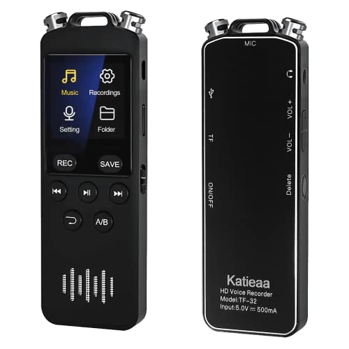 16GB Digital Voice Recorder with Double Microphone
