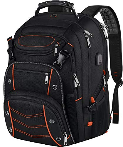 18.4 Laptop Backpack - Extra Large Gaming Laptops Backpack with USB Charger Port