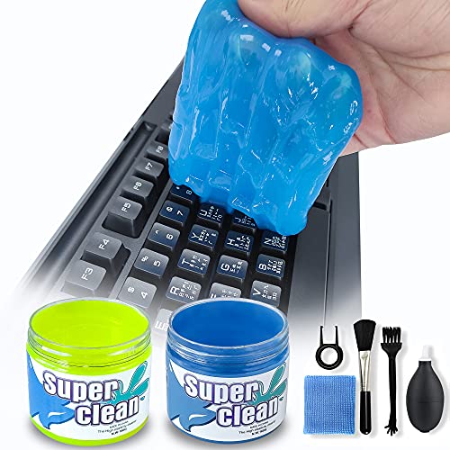 2 Pack Keyboard Cleaner, Dust Cleaning Gel