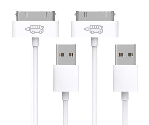 2-Pack RocketBus USB Sync Charging Cable for Old Apple Devices