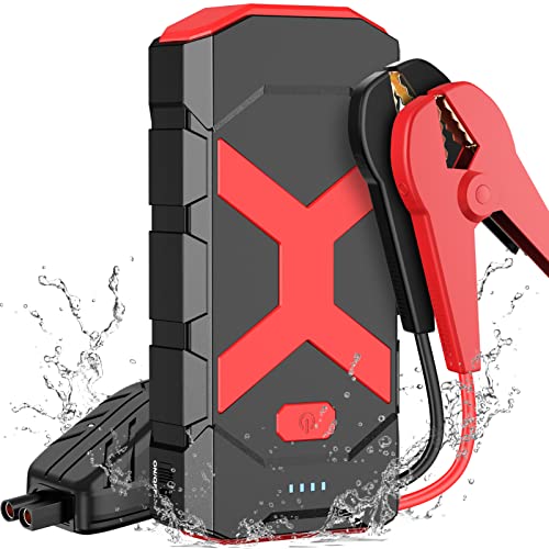 AstroAI Car Jump Starter, 2000A 12V 8-in-1 Battery Jump Starter, Up to 7.0L  Gas & 3.0L Diesel Engines, Intuitive LED Screen, Quick Charge 3.0 Power