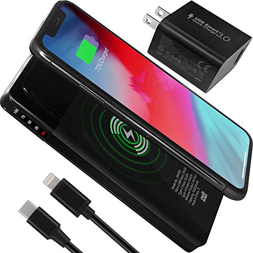2021 Qi Wireless Power Bank - Lightning 15W Portable Charger