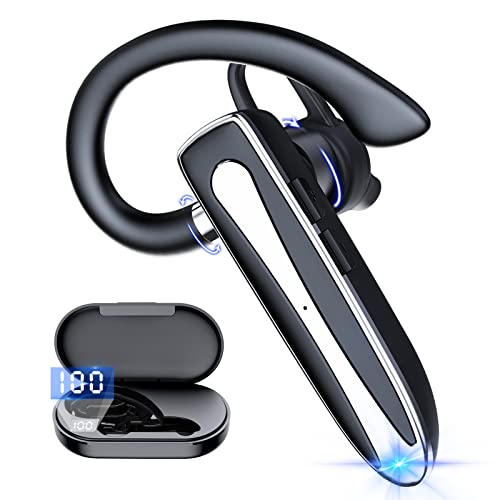 2023 Bluetooth Earpiece with Noise Cancelling and Long Battery Life
