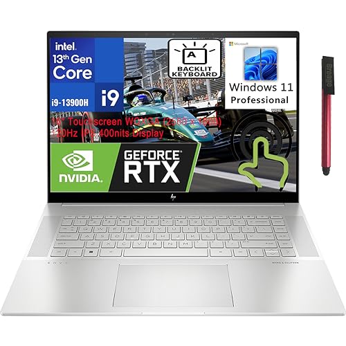 2023 HP ENVY 16" Touchscreen WQXGA Gaming Laptop