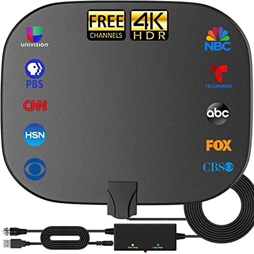 2023 Upgraded HD Digital TV Antenna with Long 450+ Miles Range
