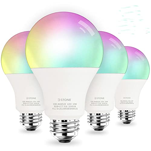 [2023 Upgraded]Smart Light Bulbs(Pack of 4)