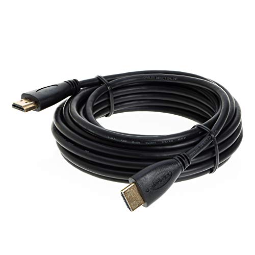 25FT HDMI Cable High-Speed 4K HDR 18Gbps Ethernet Audio Return Channel Gold-Plated 2.0 60Hz UHD ARC Universal Compatible with HDTV Projector, Gaming Console Laptop Home Theater (25FT, Black)