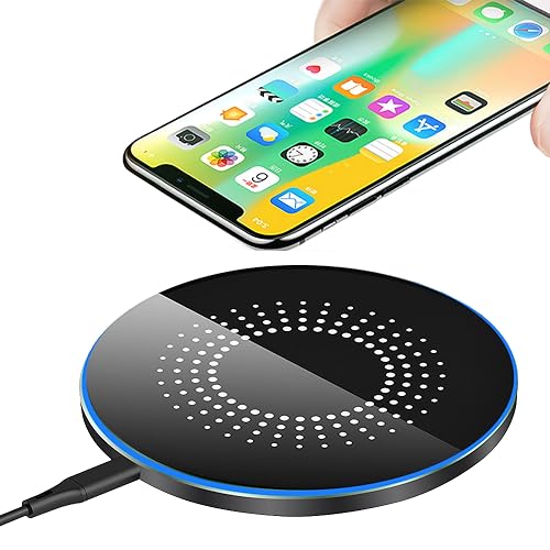20W Wireless Charger with Broad Compatibility: iPhone, Samsung, and More
