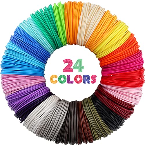 24 Colors 1.75mm ABS 3D Pen Printer Filament Refill