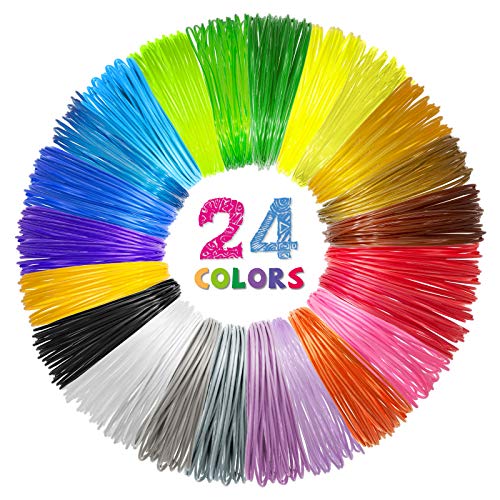 24 Colors 3D Pen PLA Filament Refills