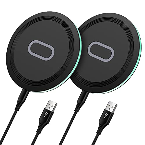 2Pack 15W Wireless Charger - Fast and Universal Charging Pad