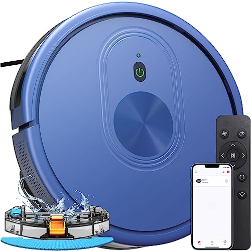 3-in-1 Mopping Robotic Vacuum with App/Bluetooth/Alexa