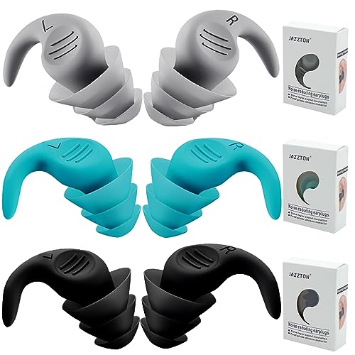 3 Pairs Noise Cancelling Ear Muffs for Sleeping