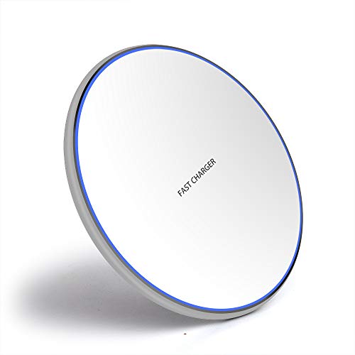 30W Fast Wireless Charger/Charging Pad - Compatible with iPhone and Samsung Galaxy