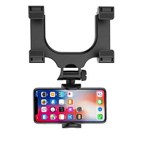 360° Car Rear View Mirror Mount Stand Holder for Cell Phone