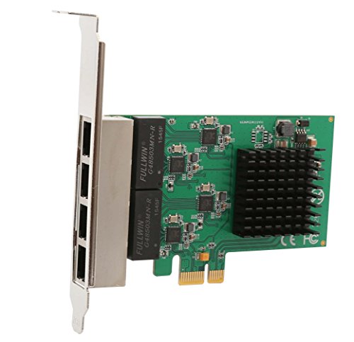 4 Port Quad Gigabit Ethernet PCI-E x1 NIC