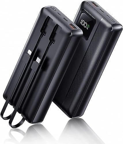 POIYTL Power Bank 50000mAh 22.5W Fast Charging Portable Charger USB-C Quick  Charge with 3 Outputs & 2 Inputs LED Display Huge Capacity External Battery  Pack for iPhone, Samsung, iPad etc 