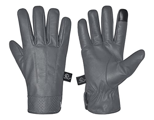 TRENDSLOCKER Leather Gloves - Warm Winter Wear