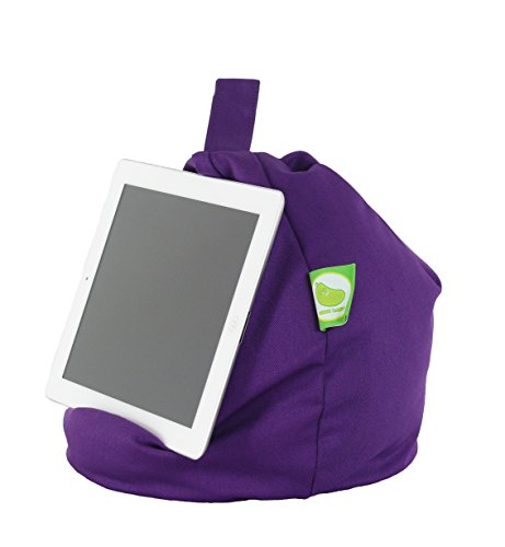 Purple Mini Bean Bag for Tablets and Ereaders