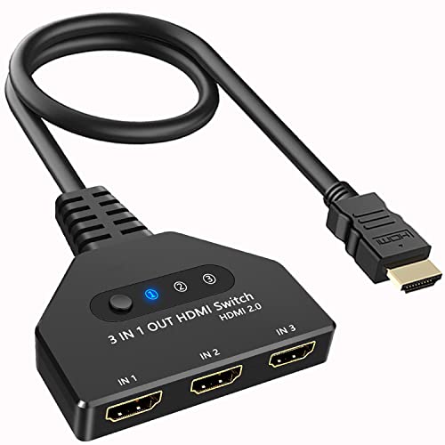 4K HDMI Switch 3 in 1 Out