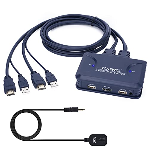 4K KVM Switch HDMI 2 Port