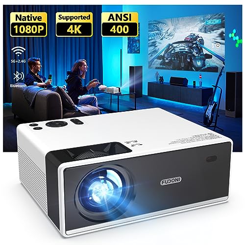 4K Support WiFi Bluetooth Projector