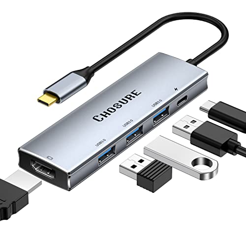 5-in-1 USB-C Splitter Thunderbolt 3 Hub