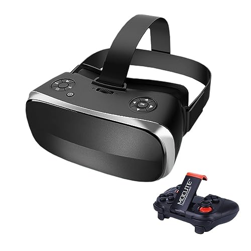 5.5' 3G RAM Android 2K HD WiFi Video Box Smart Glasses Virtual Reality All in One VR Headset 3D Glasses with VR Controller