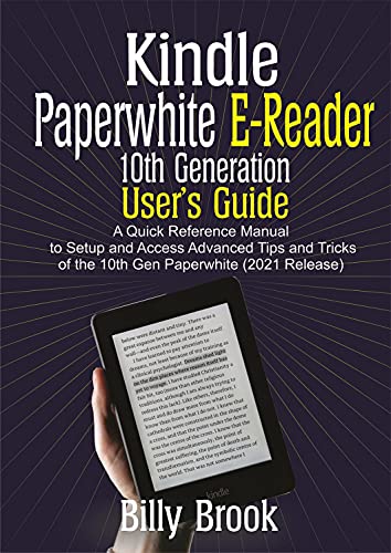 Kindle Paperwhite E-Reader User's Guide