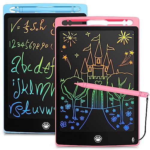 LEYAOYAO LCD Writing Tablet, Colorful Drawing Tablet with Protect Bag, Kids  Drawing Pad 8.5 Inch Doodle Board,Toddler Boy and Girl Learning Toys Gift  for 3 4 5 6 Years Old (Orange) 
