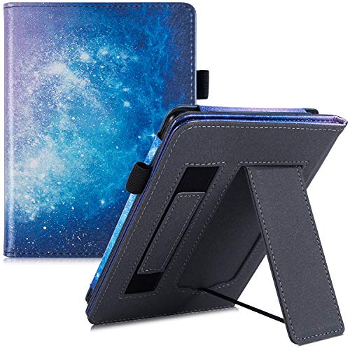 BOZHUORUI Stand Case for Kindle 10th/8th Generation - PU Leather Sleeve Cover with Stand and Strap