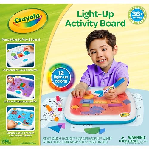 Crayola Light Up Activity Board - An Engaging Art Kit for Kids