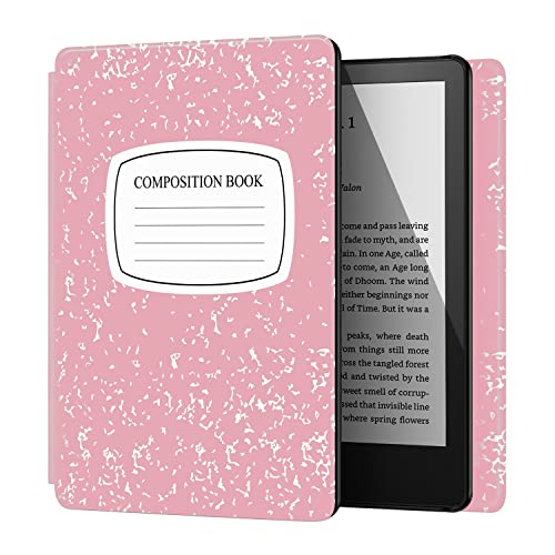 TNP Pink Composition Book Cover for 6-Inch Kindle (2022)