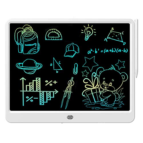 Kids LCD Writing Tablet - Colorful Screen Etch a Sketch Drawing Pad