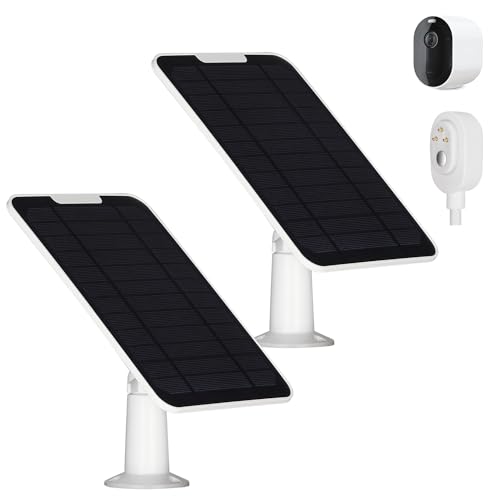 5W Solar Panel Charging for Arlo Pro & Ultra - Continuous Power Supply