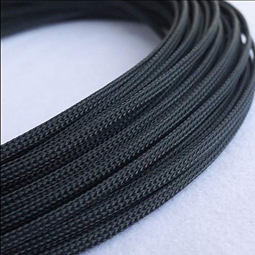 65ft Flat PET Sleeves for Cable Wire Sleeving