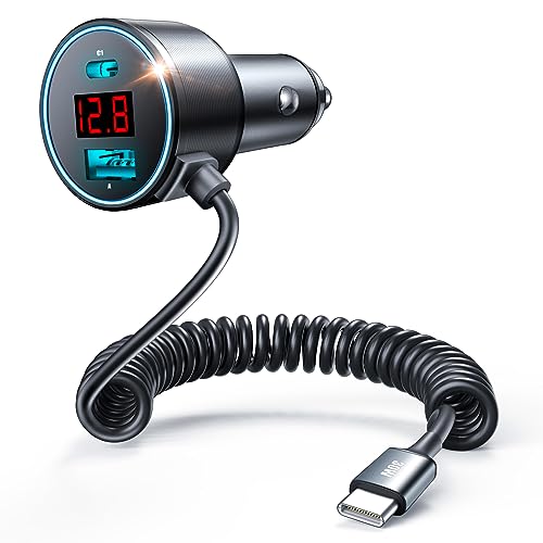 75W Metal 3-Port Super Fast Car Charger Adapter
