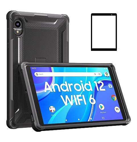 8 inch Android 12 Tablet with Case and Glass