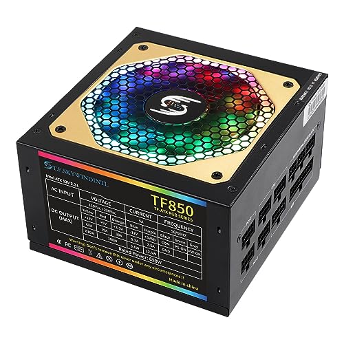 850W Power Supply with RGB Lighting