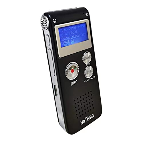 8GB Digital Voice Recorder with Microphone