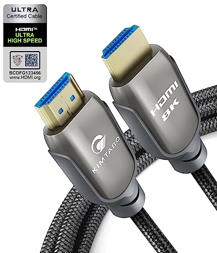 8K HDMI 2.1 Cable 10ft - Ultra High Speed HDMI Cable